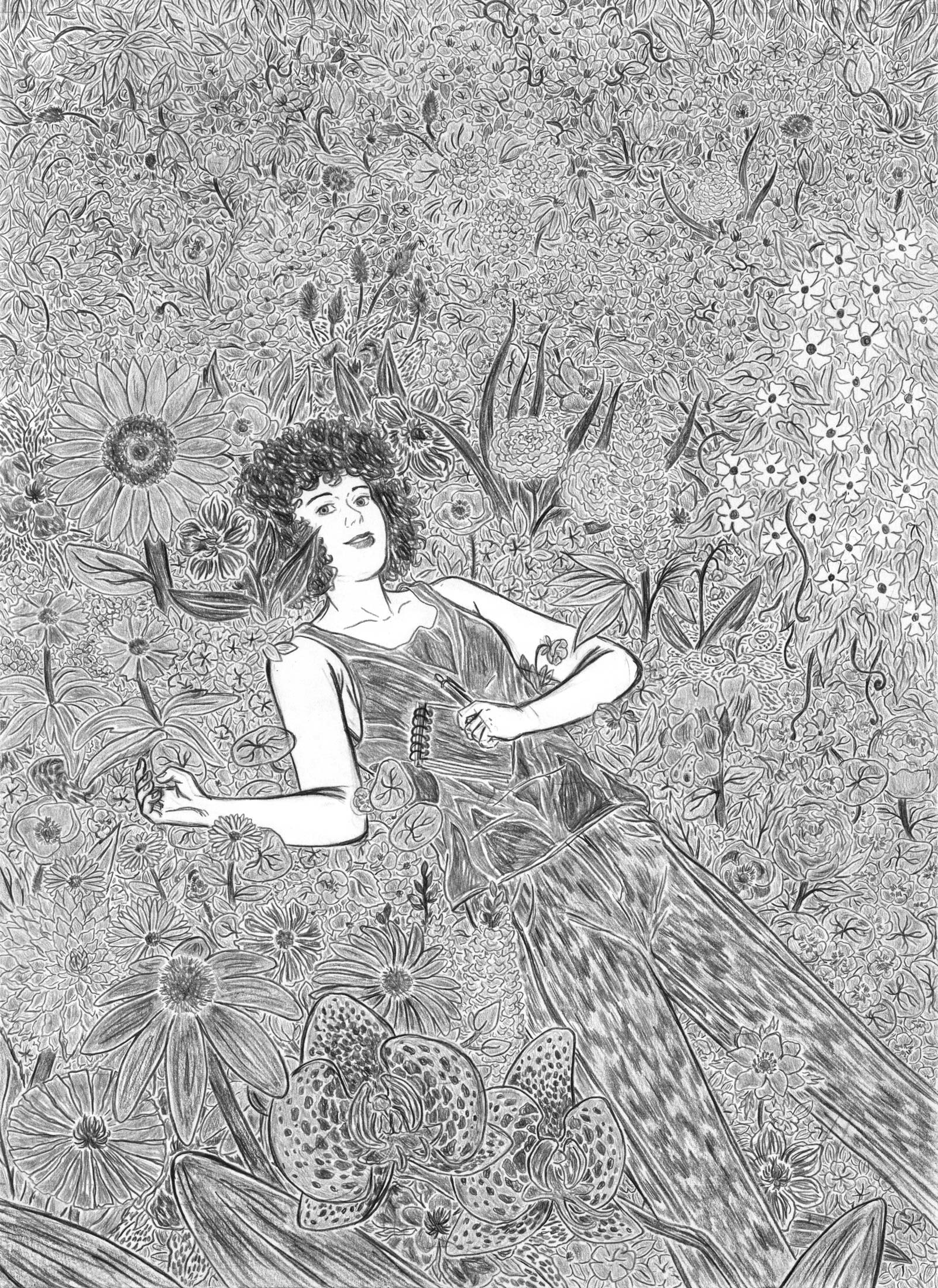 Comme une fleur - couverture