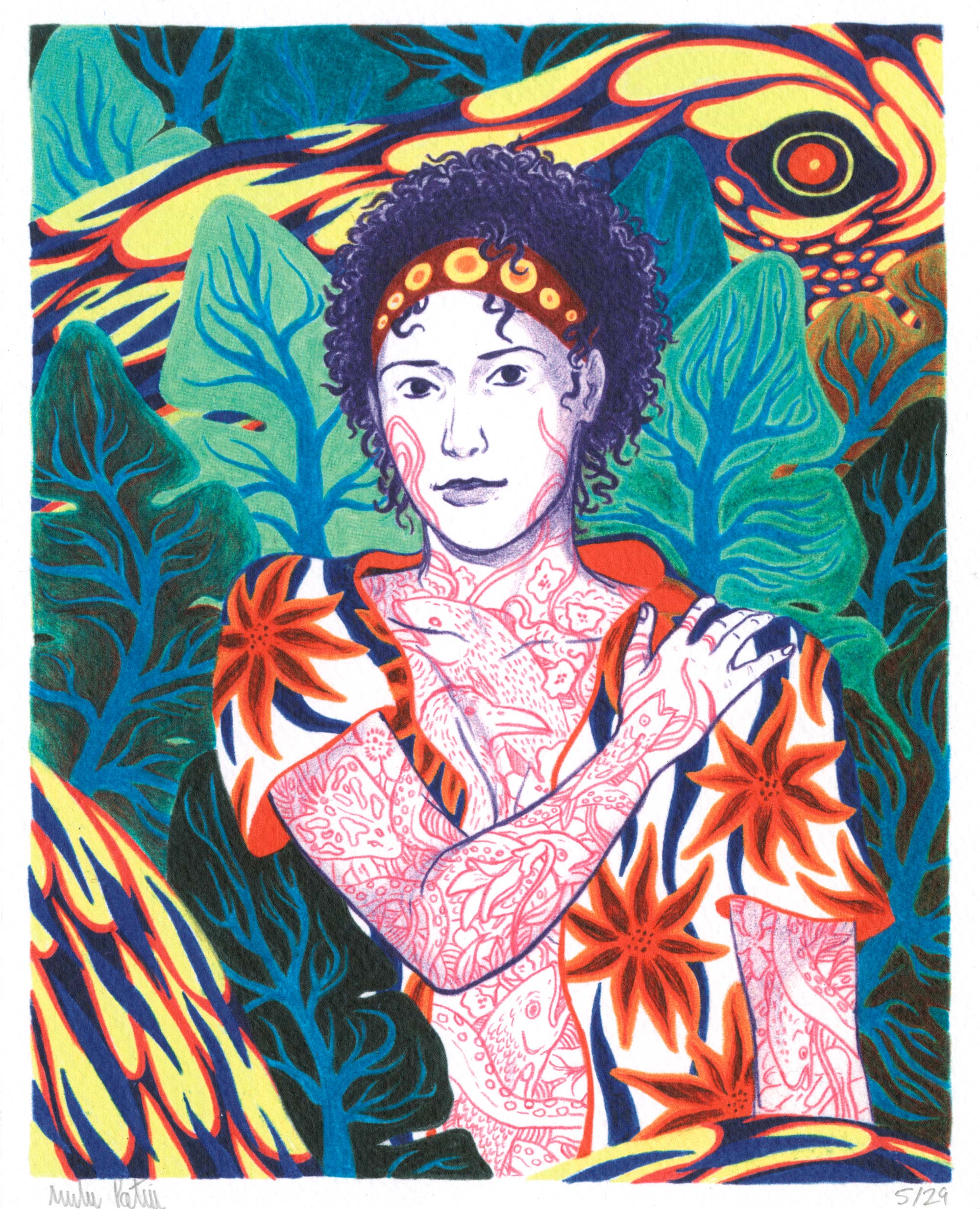 In the forest - repro