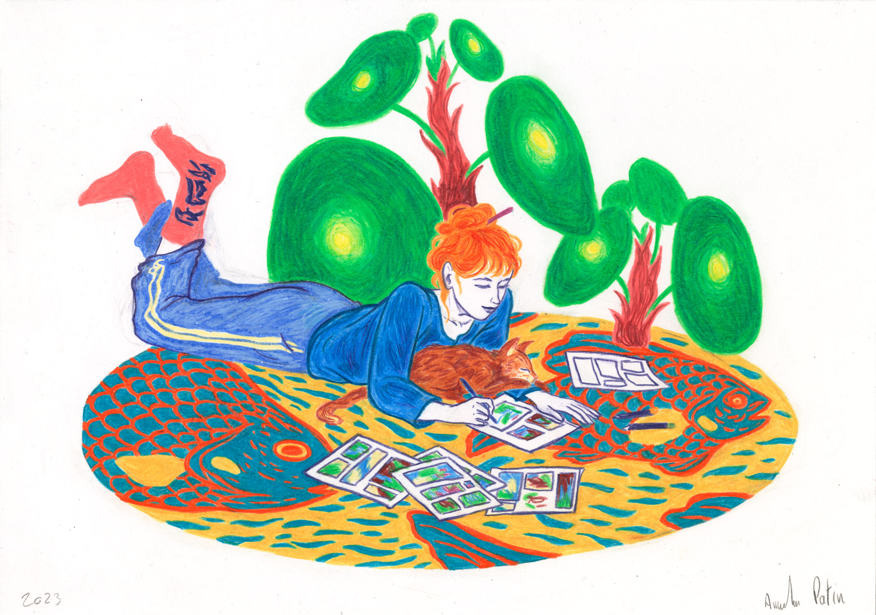 Lecture et pilea
