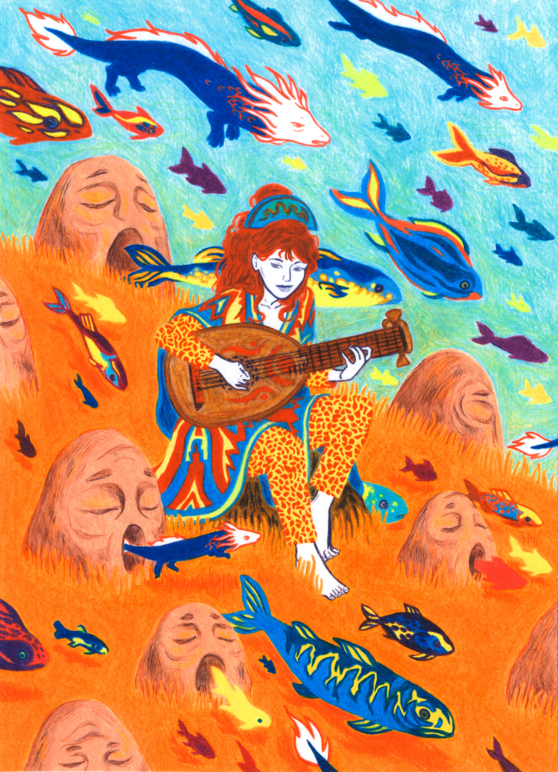 Les pierres qui chantent reproduction